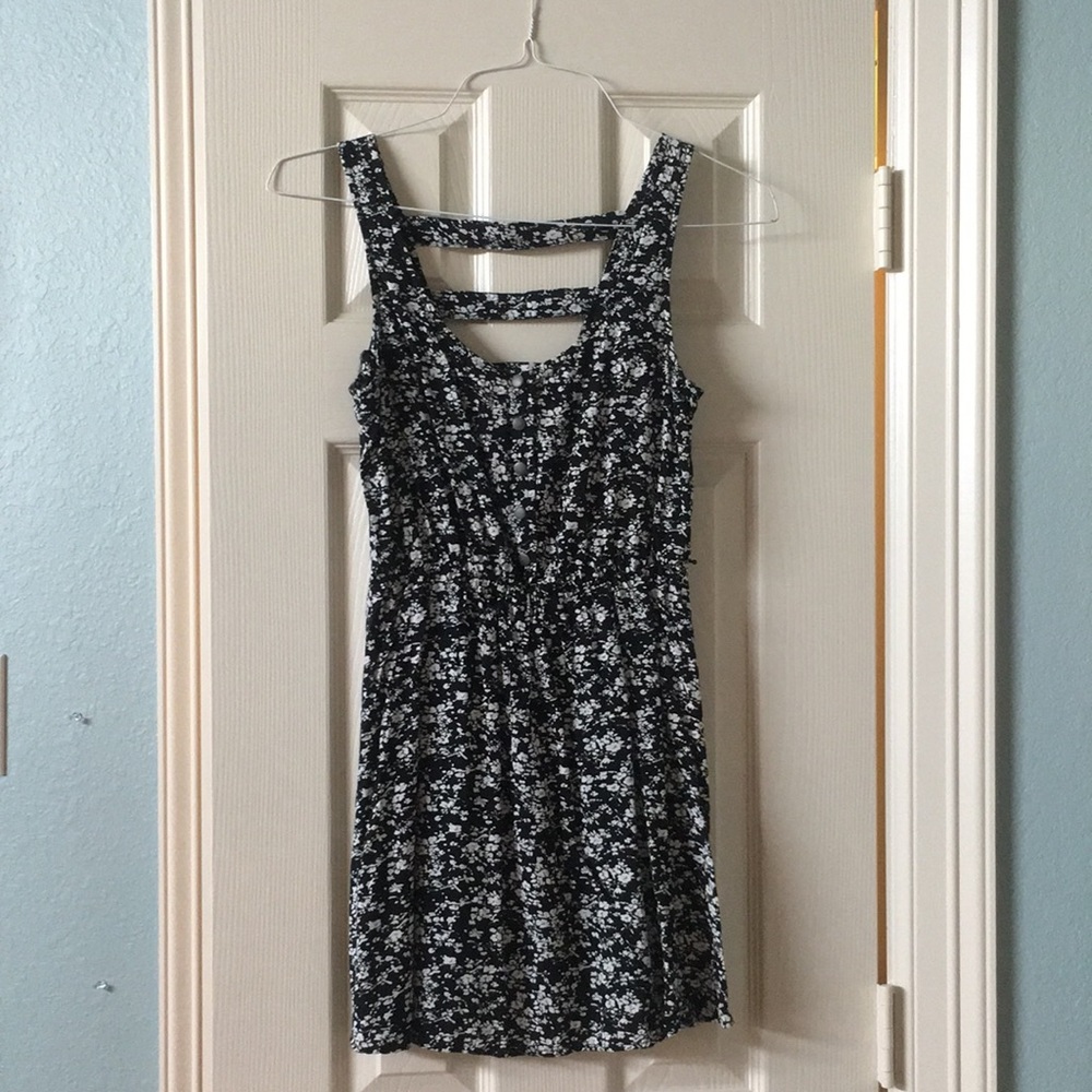 Black and white dress